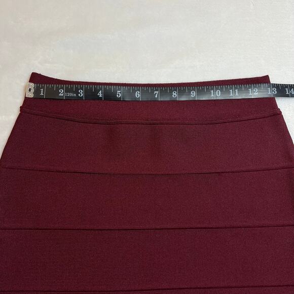 Romeo & Juliet Couture Pull On Bandage Bodycon Mini Skirt Size Small 90s Y2K - Picture 5 of 6